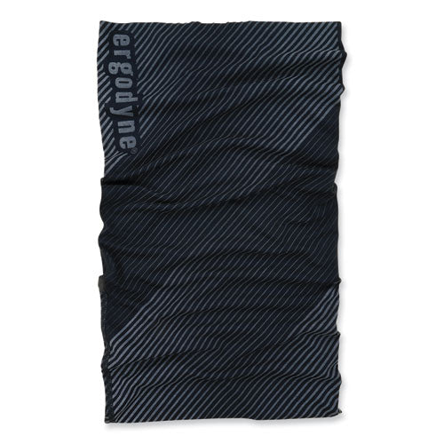 Chill-its 6484 Reflective Performance Knit Multi-band, Rayon-spandex Blend, One Size, Black, Ships In 1-3 Business Days - Image 1