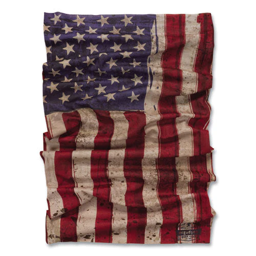 Chill-its 6485 Multi-band, Polyester, One Size Fits Most, American Flag, Ships In 1-3 Business Days - Image 1