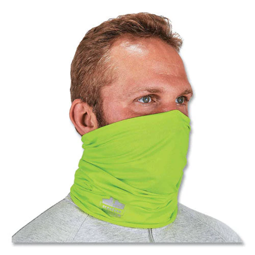 Chill-its 6487 Cooling Performance Knit Multi-band, Polyester/spandex, One Size, Hi-vis Lime, Ships In 1-3 Business Days - Image 3