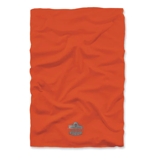 Chill-its 6487 Cooling Performance Knit Multi-band, Polyester/spandex, One Size, Hi-vis Orange, Ships In 1-3 Business Days - Image 1