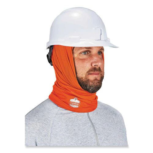 Chill-its 6487 Cooling Performance Knit Multi-band, Polyester/spandex, One Size, Hi-vis Orange, Ships In 1-3 Business Days - Image 3