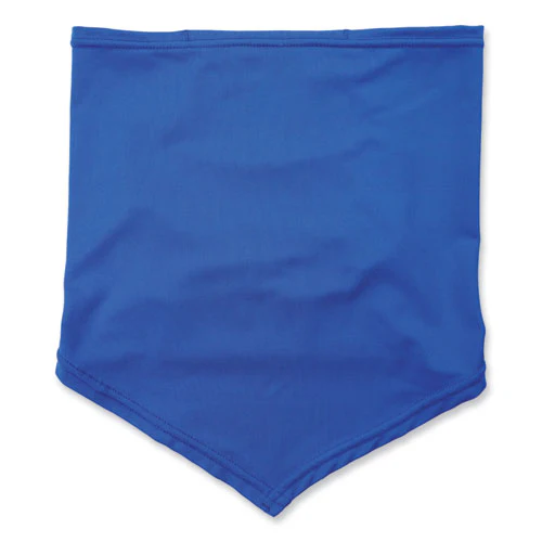 Chill-its 6483  Cooling Neck Gaiter Bandana Pocket, Polyester/spandex, Small/medium, Blue, Ships In 1-3 Business Days - Image 1