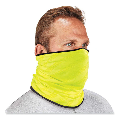 N-ferno 6491 Reversible Thermal Fleece + Poly Multi-band, One Size Fits Most, Lime, Ships In 1-3 Business Days - Image 3