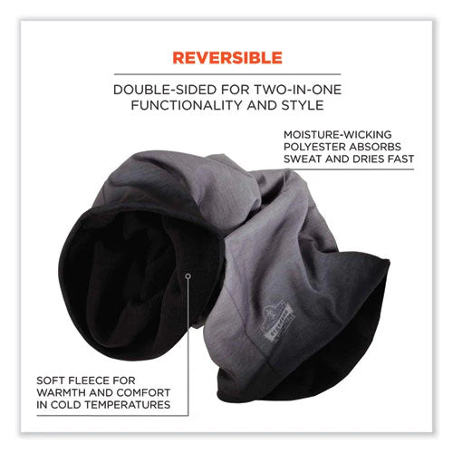 N-ferno 6491 Reversible Thermal Fleece + Poly Multi-band, One Size Fits Most, Light Gray Fade, Ships In 1-3 Business Days - Image 3
