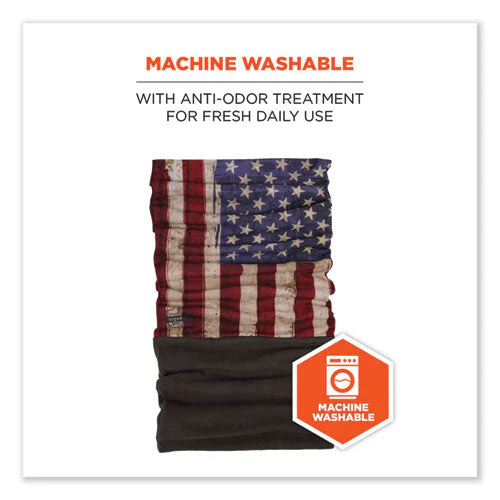 N-ferno 6492 2-piece Thermal Fleece + Poly Multi-band, One Size Fits Most, American Flag, Ships In 1-3 Business Days - Image 3