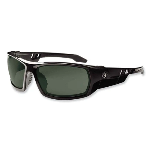 Skullerz Odin Safety Glasses, Black Nylon Impact Frame, Polarized G15 Polycarbonate Lens, Ships In 1-3 Business Days - Image 1