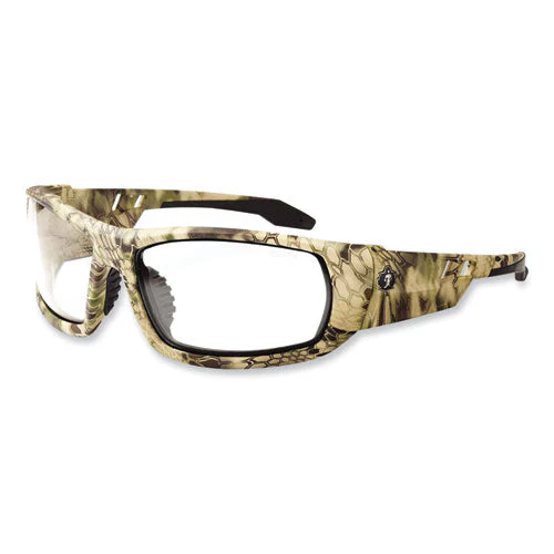 Skullerz Odin Safety Glasses, Kryptek Highlander Nylon Impact Frame, Anti-fog Clear Lens, Ships In 1-3 Business Days - Image 1