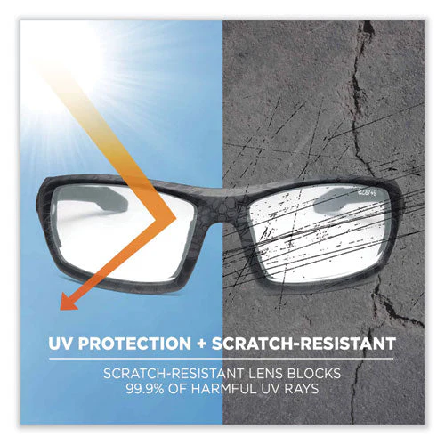 Skullerz Odin Safety Glasses, Kryptek Highlander Nylon Impact Frame, Anti-fog Clear Lens, Ships In 1-3 Business Days - Image 3