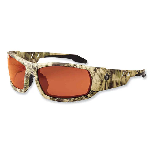 Skullerz Odin Safety Glasses, Kryptek Highlander Nylon Impact Frame, Copper Polycarbonate Lens, Ships In 1-3 Business Days - Image 1