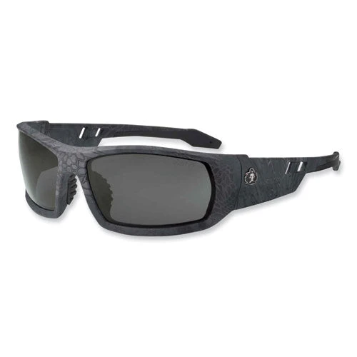 Skullerz Odin Safety Glasses, Kryptek Typhon Nylon Impact Frame, Antifog Smoke Polycarbonate Lens, Ships In 1-3 Business Days - Image 1