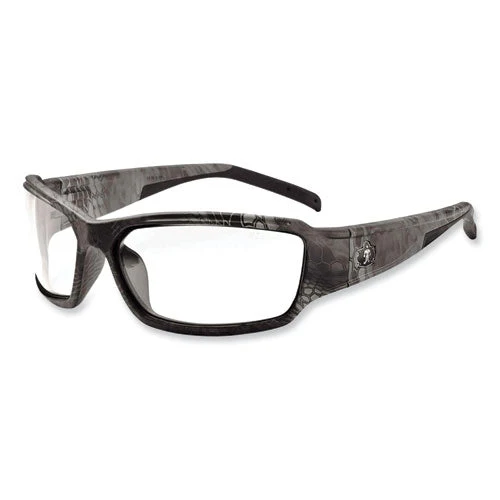 Skullerz Thor Safety Glasses, Kryptek Tyhpon Nylon Impact Frame, Antifog Clear Polycarbonate Lens, Ships In 1-3 Business Days - Image 1