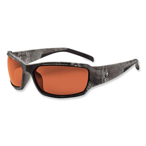 Skullerz Thor Safety Glasses, Kryptek Tyhpon Nylon Impact Frame, Copper Polycarbonate Lens, Ships In 1-3 Business Days - Image 1
