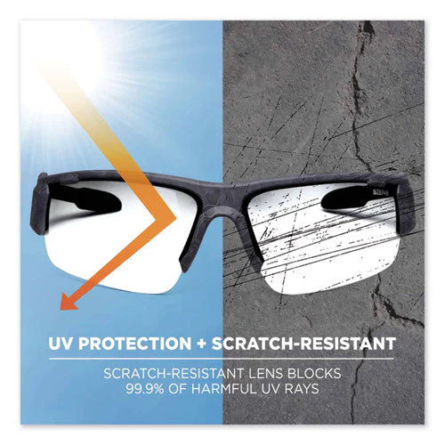 Skullerz Dagr Safety Glasses, Kryptek Highlander Nylon Impact Frame, Clear Polycarbonate Lens, Ships In 1-3 Business Days - Image 2