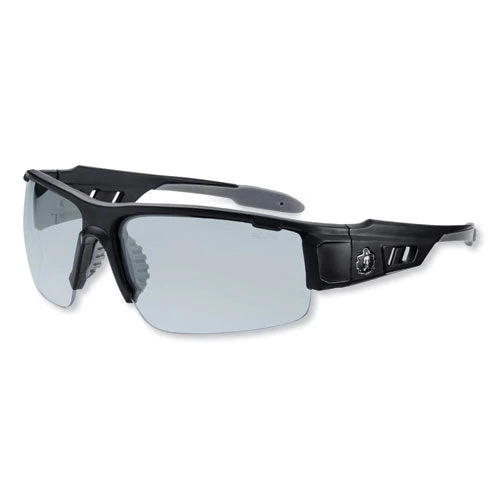 Skullerz Dagr Safety Glasses, Matte Black Nylon Impact Frame, Indoor/outdoor Polycarbonate Lens, Ships In 1-3 Business Days - Image 1