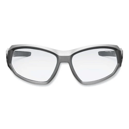 Skullerz Loki Safety Glasses/goggles, Matte Gray Nylon Impact Frame, Anti-fog Clear Polycarb Lens, Ships In 1-3 Business Days - Image 1