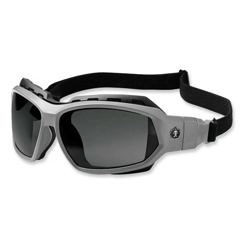 Skullerz Loki Safety Glasses/goggles, Matte Gray Nylon Impact Frame, Polarized Smoke Polycarb Lens,ships In 1-3 Business Days - Image 3