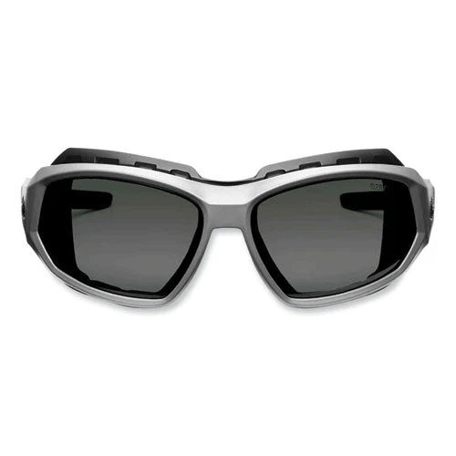 Skullerz Loki Safety Glasses/goggles, Matte Gray Nylon Impact Frame, Polarized Smoke Polycarb Lens,ships In 1-3 Business Days - Image 2