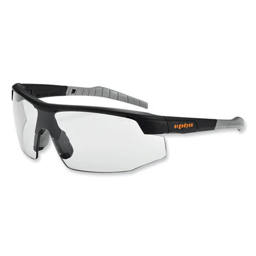 Skullerz Skoll Safety Glasses, Matte Black Nylon Impact Frame, Indoor/outdoor Polycarbonate Lens, Ships In 1-3 Business Days - Image 1