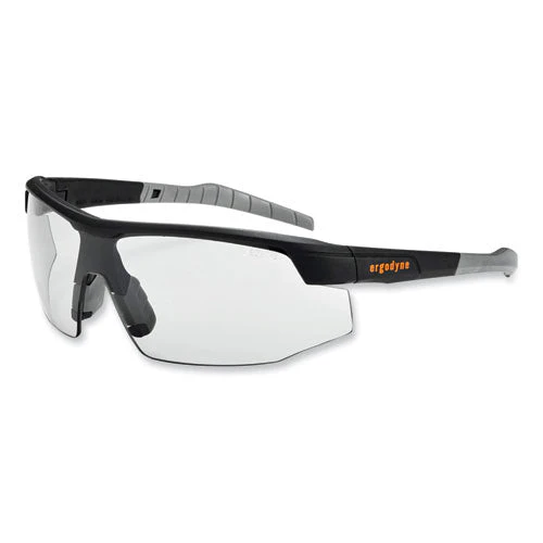 Skullerz Skoll Safety Glasses, Black Nylon Impact Frame, Antifog, Indoor/outdoor Polycarbon Lens, Ships In 1-3 Business Days - Image 1