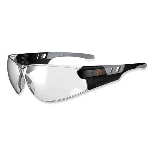 Skullerz Saga Frameless Safety Glasses, Black Nylon Impact Frame, Indoor/outdoor Polycarb Lens, Ships In 1-3 Business Days - Image 1