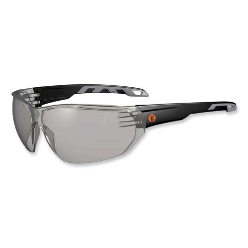 Skullerz Vali Frameless Safety Glasses, Black Nylon Impact Frame, Antifog Indr/outdr Polycarb Lens,ships In 1-3 Business Days - Image 1