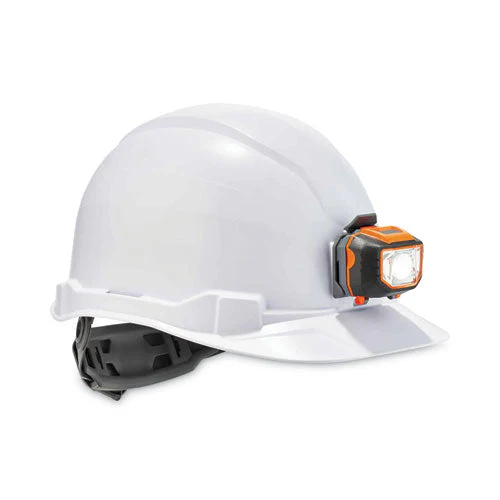 Skullerz 8970led Class E Hard Hat Cap Style With Led Light, White, Ships In 1-3 Business Days - Image 1