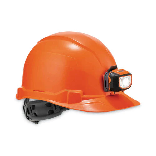Skullerz 8970led Class E Hard Hat Cap Style With Led Light, Orange, Ships In 1-3 Business Days - Image 1