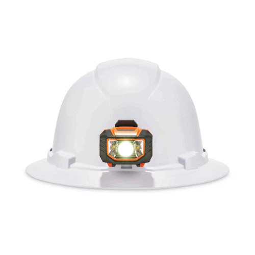 Skullerz 8971led Class E Hard Hat Full Brim With Led Light, White, Ships In 1-3 Business Days - Image 2