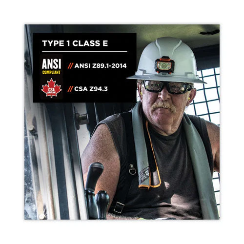 Skullerz 8971led Class E Hard Hat Full Brim With Led Light, White, Ships In 1-3 Business Days - Image 3