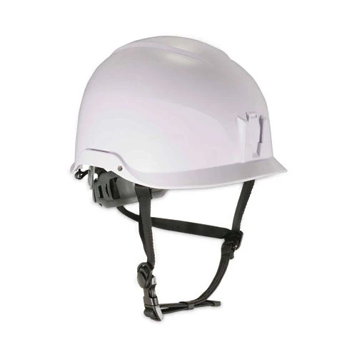 Skullerz 8974 Class E Safety Helmet, 6-point Ratchet Suspension, White, Ships In 1-3 Business Days - Image 1