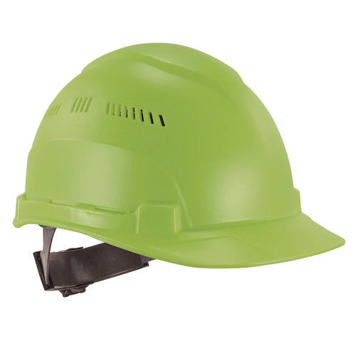 Skullerz 8966 Class C Lightweight Cap-style Hard Hat, Adjustable Venting, 6-pt Rachet Suspension, Lime, Ships In 1-3 Bus Days - Image 1