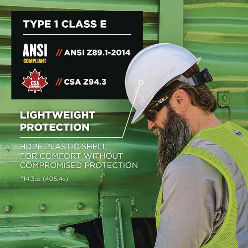 Skullerz 8967 Class E Lightweight Cap-style Hard Hat, 6-point Rachet Suspension, Lime, Ships In 1-3 Business Days - Image 2