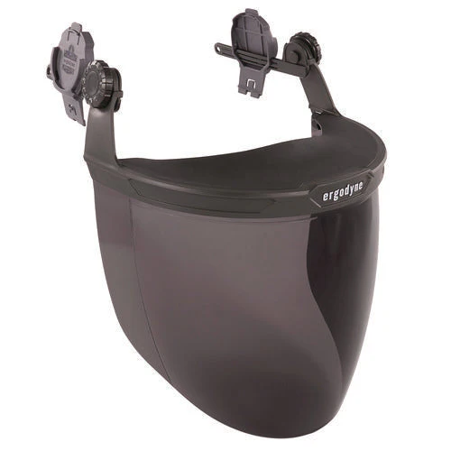 Skullerz 8994 Anti-scratch/anti-fog Hard Hat Face Shield, Cap-style/safety Helmet Adapter, Smoke Lens, Ships In 1-3 Bus Days - Image 1