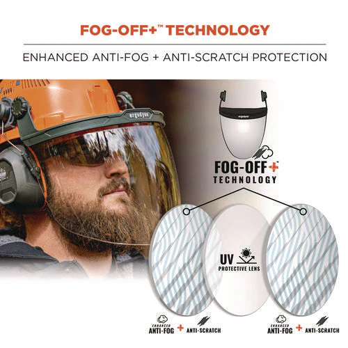 Skullerz 8997 Anti-scratch/anti-fog Face Shield Replacement, Cap-style/safety Helmet, Clear Lens, Ships In 1-3 Bus Days - Image 3