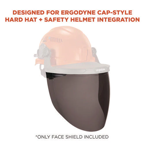 Skullerz 8997 Anti-scratch/anti-fog Face Shield Replacement, Cap-style/safety Helmet, Smoke Lens, Ships In 1-3 Bus Days - Image 3