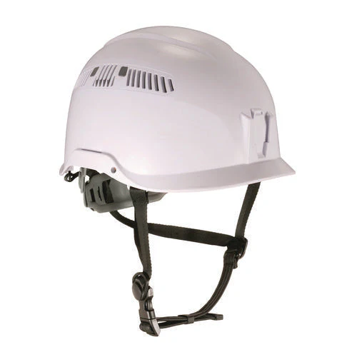 Skullerz 8977 Class C Safety Helmet With Adjustable Venting, 6-point Rachet Suspension, White, Ships In 1-3 Business Days - Image 1