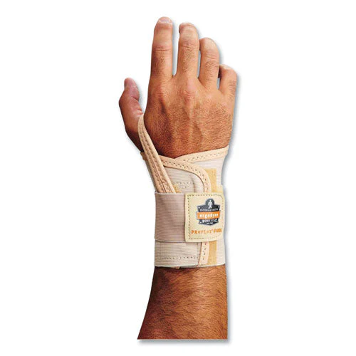 Proflex 4000 Single Strap Wrist Support. Small, Fits Right Hand, Tan, Ships In 1-3 Business Days - Image 1