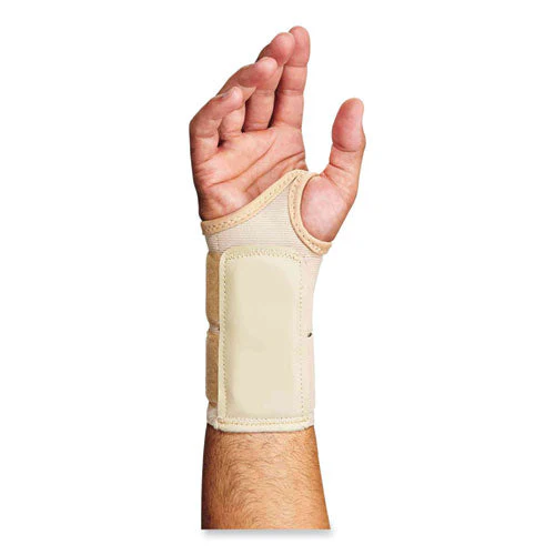 Proflex 4010 Double Strap Wrist Support, X-large, Fits Right Hand, Tan, Ships In 1-3 Business Days - Image 2