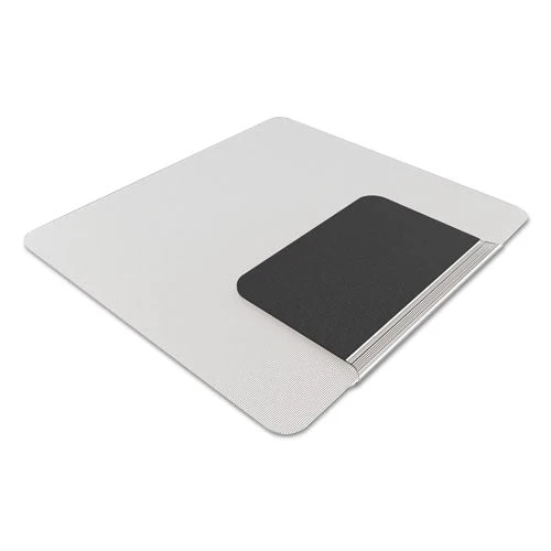 Sit Or Stand Mat For Carpet Or Hard Floors, 36 X 53 With Lip, Clear/black - Image 2