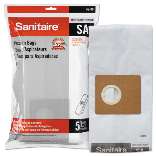 Style Sa Disposable Dust Bags For Sc3700a, 5/pack, 10 Packs/carton - Image 1