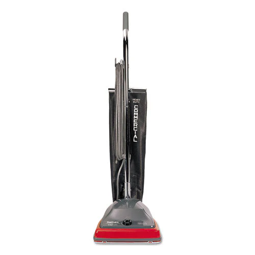 Tradition Upright Vacuum Sc679j, 12" Cleaning Path, Gray/red/black - Image 1