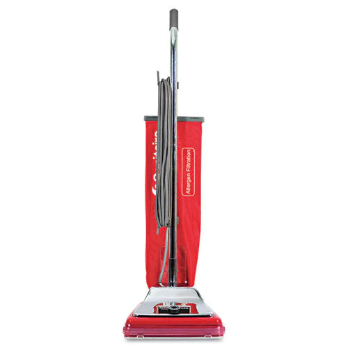 Tradition Upright Vacuum Sc888k, 12" Cleaning Path, Chrome/red - Image 1
