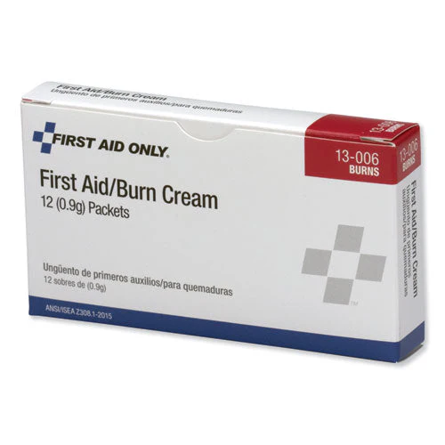 First Aid Kit Refill Burn Cream Packets, 0.1 G Packet, 12/box - Image 3