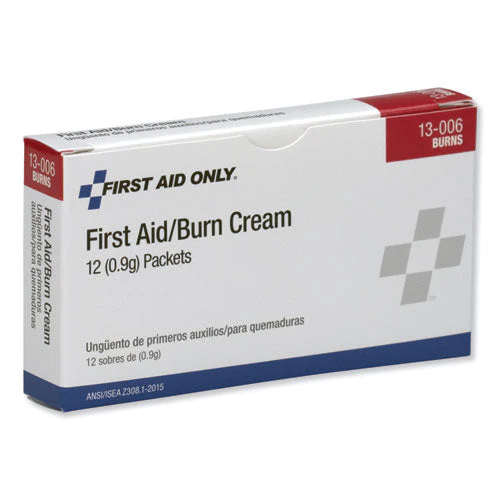 First Aid Kit Refill Burn Cream Packets, 0.1 G Packet, 12/box - Image 2