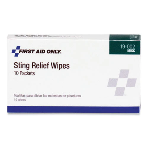 First Aid Sting Relief Pads, 10/box - Image 3
