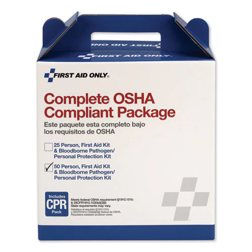 First Aid Kit For 50 People, 229 Pieces, Ansi/osha Compliant, Plastic Case - Image 2