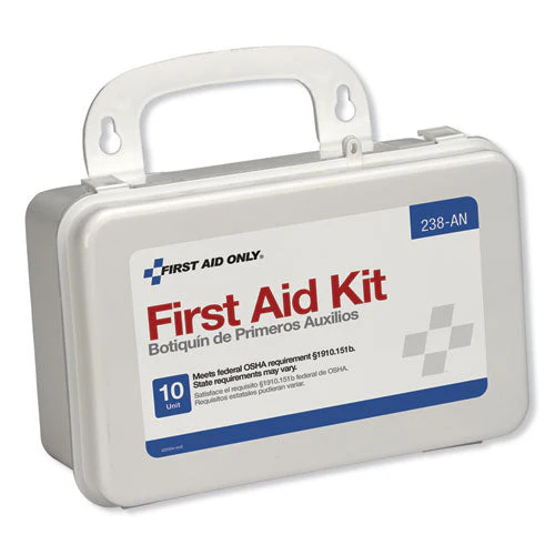 Ansi-compliant First Aid Kit, 64 Pieces, Plastic Case - Image 2