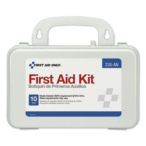 Ansi-compliant First Aid Kit, 64 Pieces, Plastic Case - Image 3