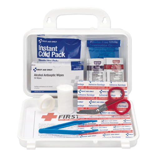 First Aid Kit For Use By Up To 25 People, 113 Pieces, Plastic Case - Image 1