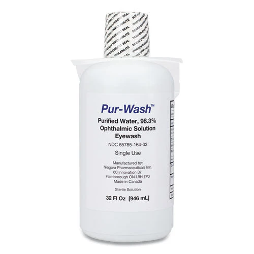 Pur-wash Eye Wash, 32 Oz Bottle - Image 1